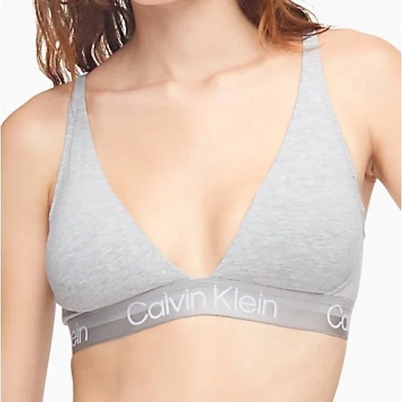 Calvin Klein Triangle Bralettes - Picture 1 of 5